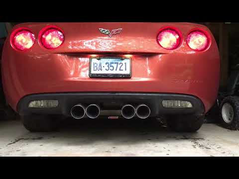 C6 Corvette Flowmaster Axle Back Exhaust