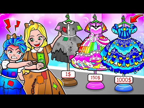 [🐾paper dolls🐾] Poor Rapunzel Sister Good and Bad Frozen Elsa | Rapunzel Family Compilation 놀이 종이