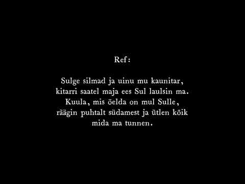 Epiloog feat Sanna Sööt - Kuula