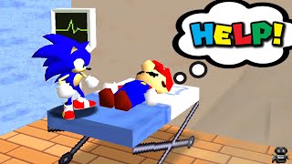 Sonic in Mario