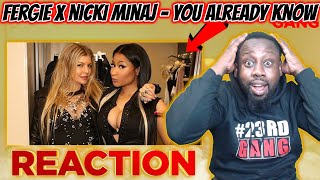 NICKI WENT CRAZY🔥| Fergie - You Already Know ft. Nicki Minaj Lyrics| @23rdMAB REACTION