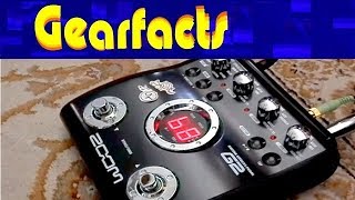 Video thumbnail for Zoom G2 multi-effects pedal demo and tutorial by Gearfacts