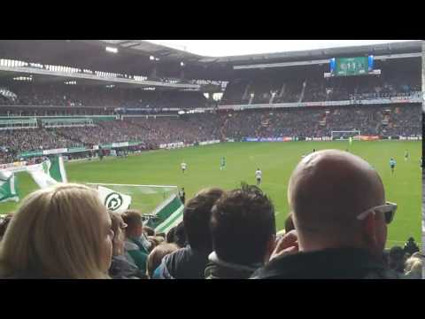 Werder Bremen : HSV 2:1 (16.04.2017)