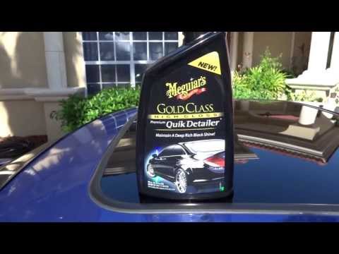 Meguiars Gold Class Quick Detailer before and after review test on my 2001 Honda Prelude.