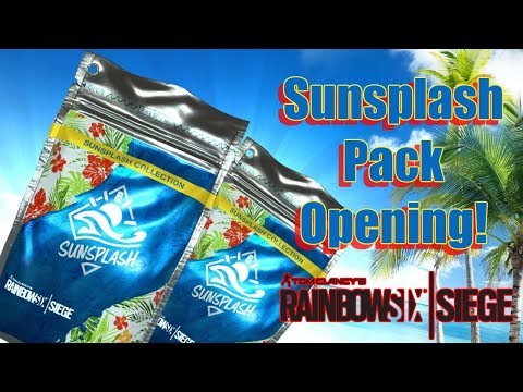 Lesion Looking Fresh!- Rainbow Six Siege Sunsplash Pack Opening