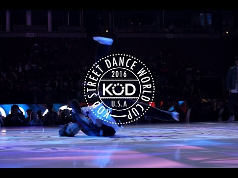 K.O.D. World Cup 2016 Final - B-BOY BREAKING - TEAM FRANCE AND TEAM KOREA