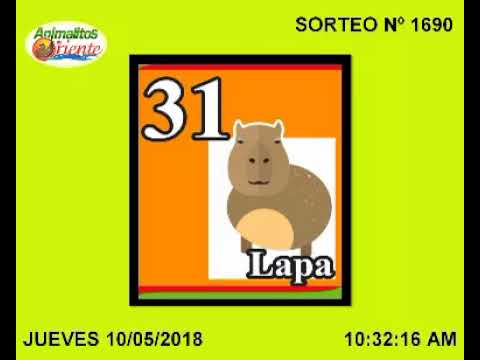 SORTEO  Jueves 10/05/2018 10:30 AM
