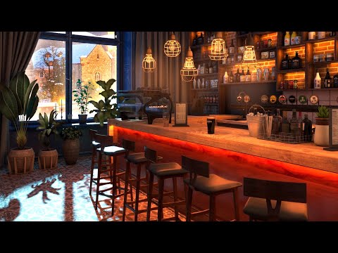 TOKYO Cafe | Beautiful Jazz Music for Stress Relief - Relaxing Night Coffee Shop Ambience