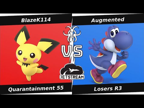 Quarantainment 55 Losers R3 - BlazeK114 (Pichu) Vs Augmented (Yoshi) - SSBU