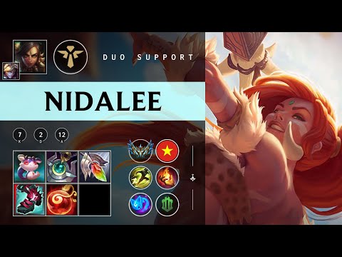 Nidalee Support vs Lulu - VN Challenger Patch 25.24