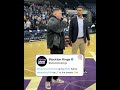 Nate Diaz got the ? to Stockton (via StocktonKings/IG)