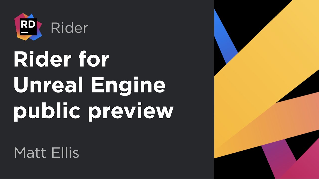 Présentation de Rider pour Unreal Engine