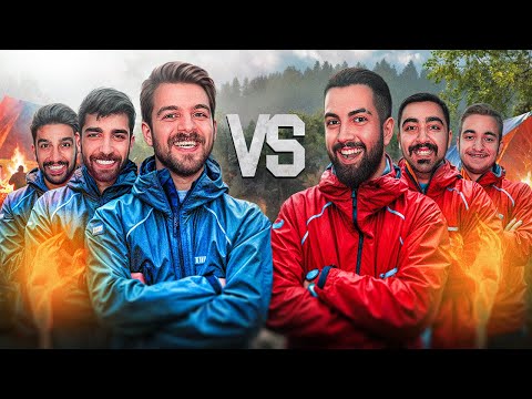 مسابقه کمپ گروهی با وسایل شانسی🔥