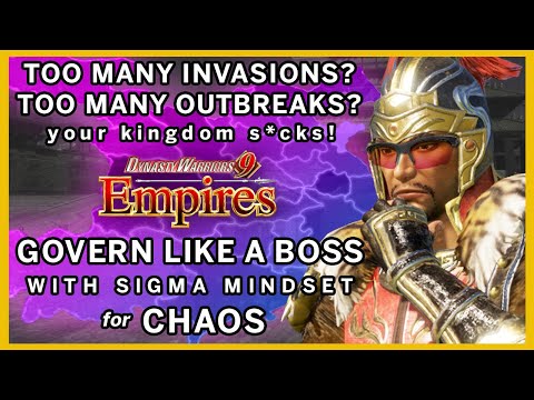 Dynasty Warriors 9 Empires - Prevent Invasion by Governing Like a Boss!