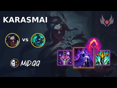 MID.GG: [ KarasMai ] Kayn JUNGLE vs Hecarim | NA GRANDMASTER | LOL Season 2025