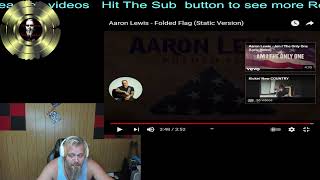 Savage Reactions -Aaron Lewis - Folded Flag (Static Version)