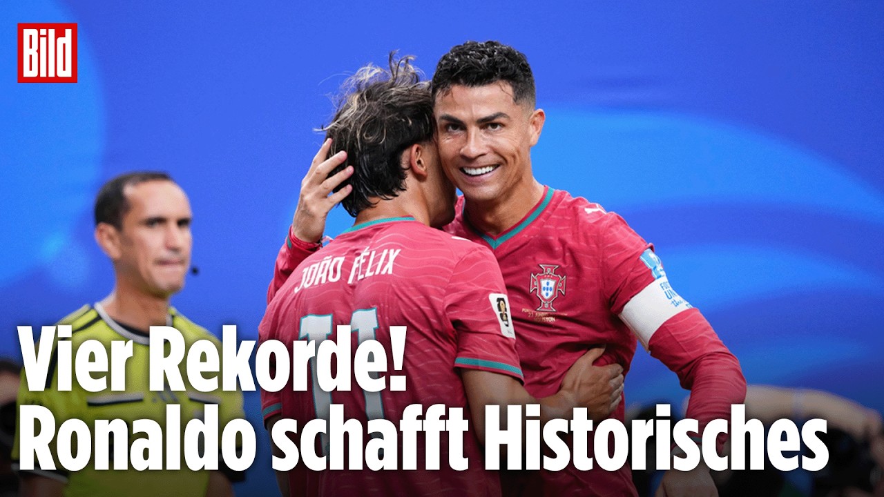 Doppelpack von CR7: Ronaldo-Rekorde bei der WM | Reif ist Live