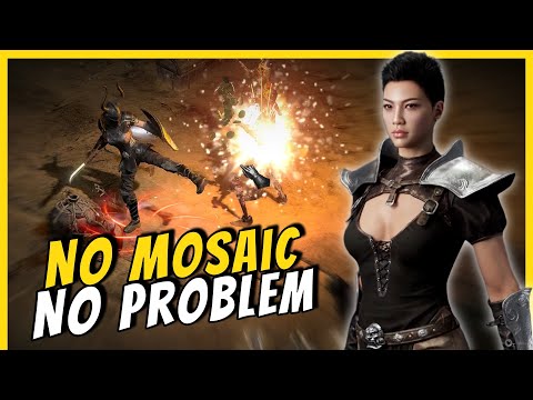 Martial Art Assassin Without Mosiac Can Still Wreck, (Dragon Tail Build) - Diablo 2 Resurrected
