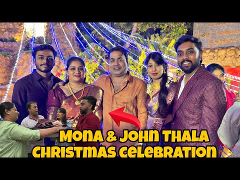 Mona & John Thala Christmas celebration 🎉 Mama with Babyma