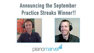 The September Practice Streaks Winner Is..... 😁 (+ upcoming giveaways!!)