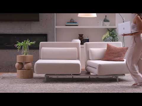 Lounge Lovers - Divano 2 Seat Sofa Bed #sofabed