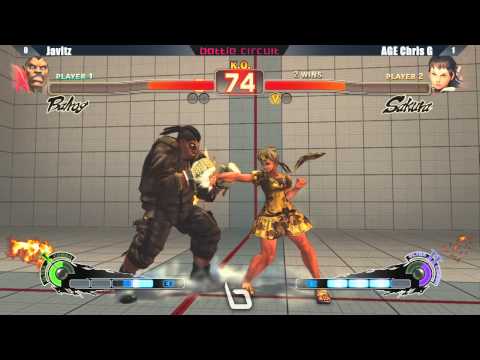 SSF4 AE2012 Winners Finals Javitz vs AGE ChrisG - Next Level Battle Circuit #1 Tournament