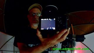 La prima foto al mondo della stella Vega con un foro stenopeico  pinhole lens