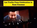 Leo trailer celebration in theatre