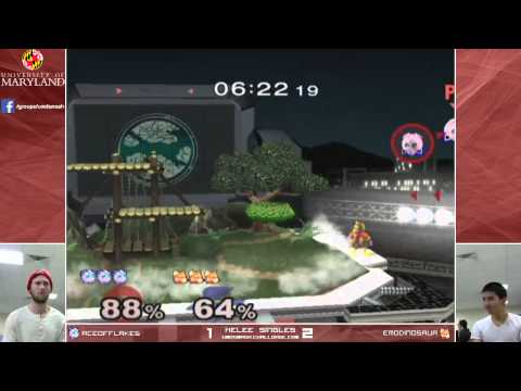 2/6 Friday Fest - AceOfFlakes (Puff) vs EmoDinosaur (Fox, Falco) Melee Winners Semis