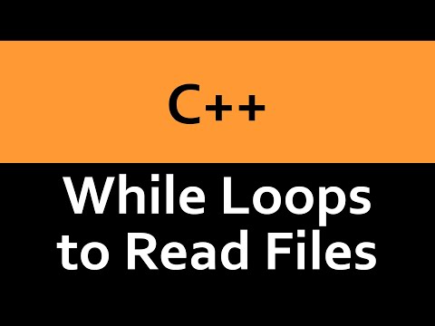 Using C++ While Loops to Read a File - Access 2 Learn