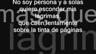 Harto y Cansado   Porta con letra