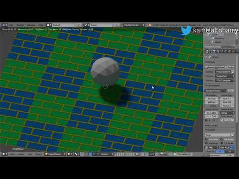 Blender Daily Tips and Tricks#47 |making tiles texturing  (EN.)