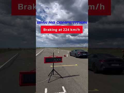 Thumbnail for Emergency Braking at 224 km/h - BMW M8 Competition by Bmw m8