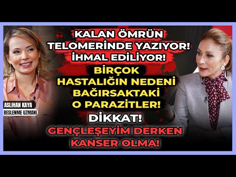 Kalan Ömrün Telomerinde Yazıyor! İhmal Ediliyor! Birçok Hastalığın Nedeni Bağırsaktaki O Parazitler!