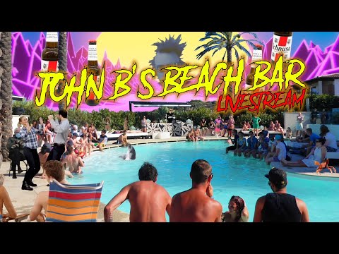 JOHN B's BEACH BAR POOL PARTY! (Chilled Drum & Bass Liquid Funk Soulful DNB Livestream) Twitch VOD