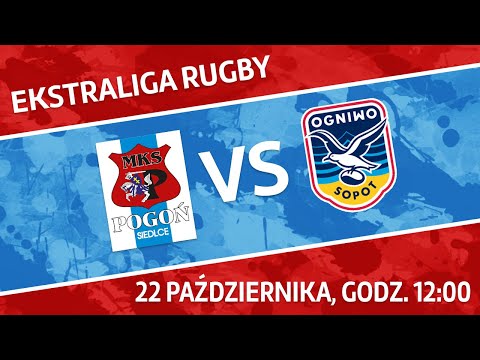 [CAŁY MECZ] Ekstraliga Rugby, MKS Pogoń Awenta Siedlce - Ogniwo Sopot