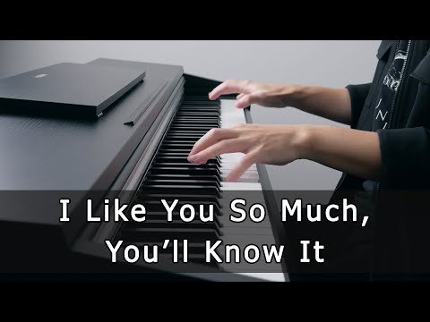 I Like You So Much, You’ll Know It (我多喜欢你，你会知道) - A Love So Beautiful [Piano Cover]