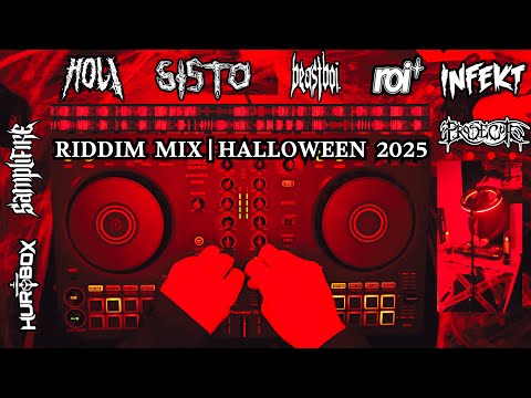 RIDDIM & DUBSTEP MIX #2 | Pioneer DDJ-FLX4 | Halloween 2025🩸