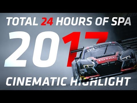 This is the Total 24 Hours of Spa - 2017