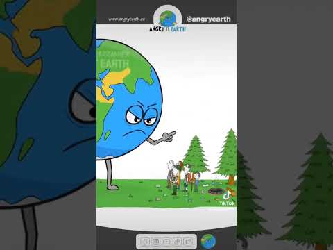 World 🌎 cleanup day | 3rd Saturday of September #shorts #angry #earth