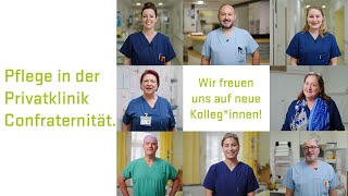 Pflege in der Privatklinik Confraternität 👩‍⚕️👨‍⚕️ #pflegeistunseresuperkraft