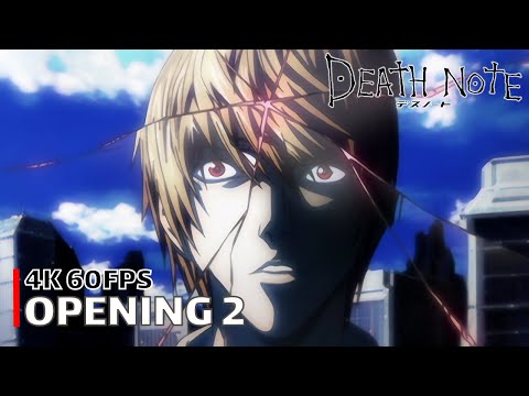 Death Note - Opening 2 [4K 60FPS | Creditless | CC]