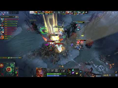 Nisha [Zeus] player perspective - TEAM SECRET vs JUST-_-ERROR - EPIC League Division 1 - GAME 2