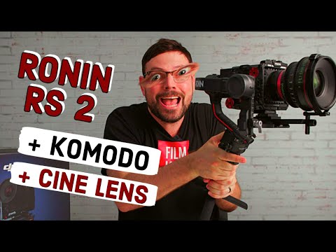 RED Komodo Ronin RS2 Footage with CINEMA Lens! (DJI Ronin RS2 Setup)