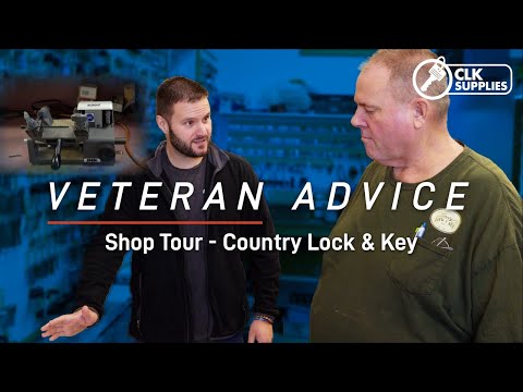 Locksmithing 101 | Lock Shop Tour: FULL Walkthrough Of A Small Retail Shop!