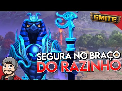 SEGURA NO BRAÇO DO RÁZINHO! RA MID - Ranked Conquista - ⚡ Smite BR