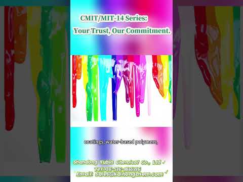 Isothiazolinone CMIT/MIT CAS:26172-55-4/2682-20-4 Factory: SHANDONG YUBIN CHEMICAL CO.,LTD