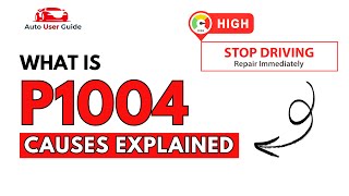 What is P1004 : Engine Error Code Causes Explained