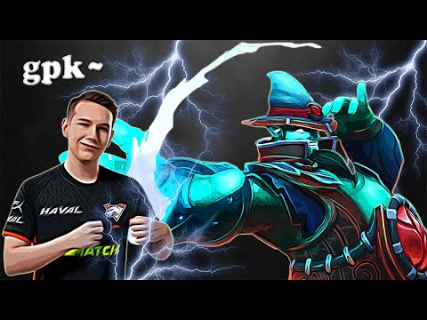 gpk - Storm Spirit Midlane | Dota 2 7.28c Gameplay