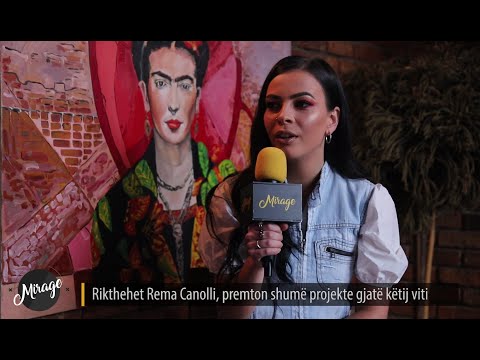 Rikthehet Rema Canolli, premton shumë projekte gjatë këtij viti - MIRAGE - 21.02.2020